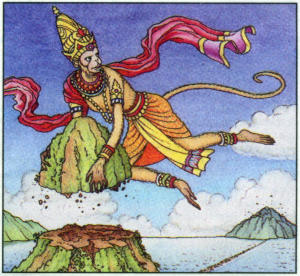 Hanuman's Rescue