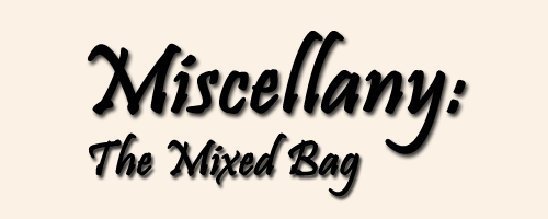 Miscellany text