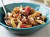 Penne with Sausage, Eggplant & Feta