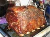 Standing Rib Roast with Two Mushroom Pan Gravy