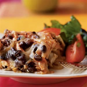 Chicken & Black Bean Chilaquiles