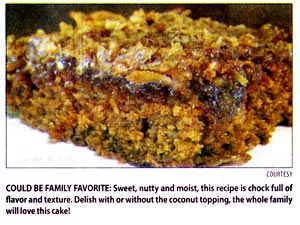 Yummy Oatmeal Cake