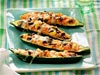 Zucchini Boats with Tomato, Rice, and Olive 